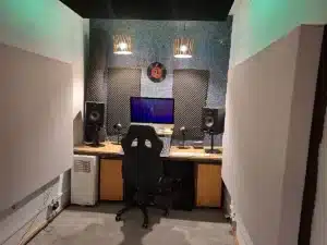 Proberaum 4 unser kleines Aufnahmestudio &Uuml;berblick beim Verein kreARTiv in Wiener Neustadt